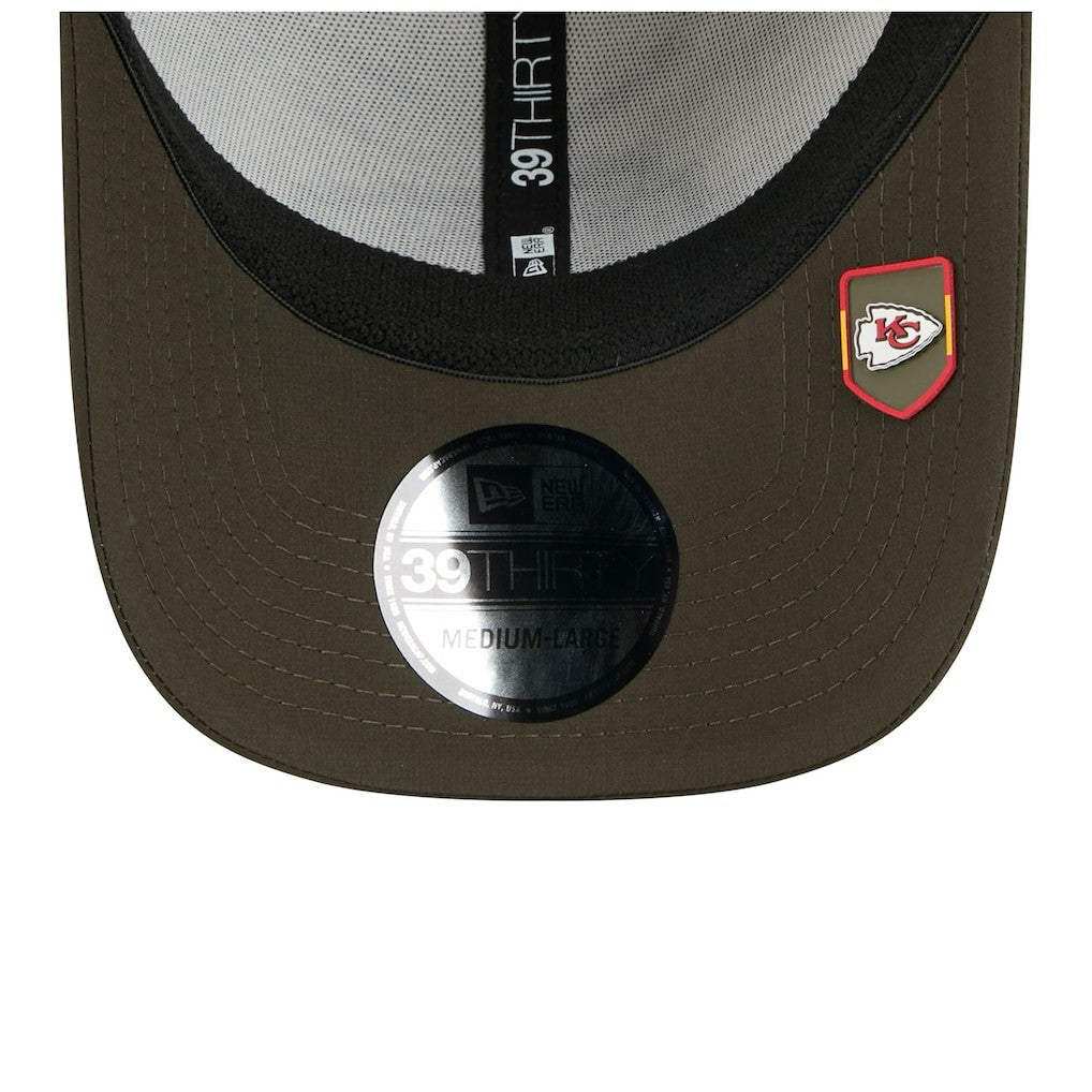 2025 Salute to Service 39THIRTY Flex Hat - Kansas City Chiefs