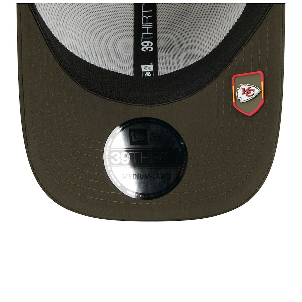 2025 Salute to Service 39THIRTY Flex Hat - Kansas City Chiefs