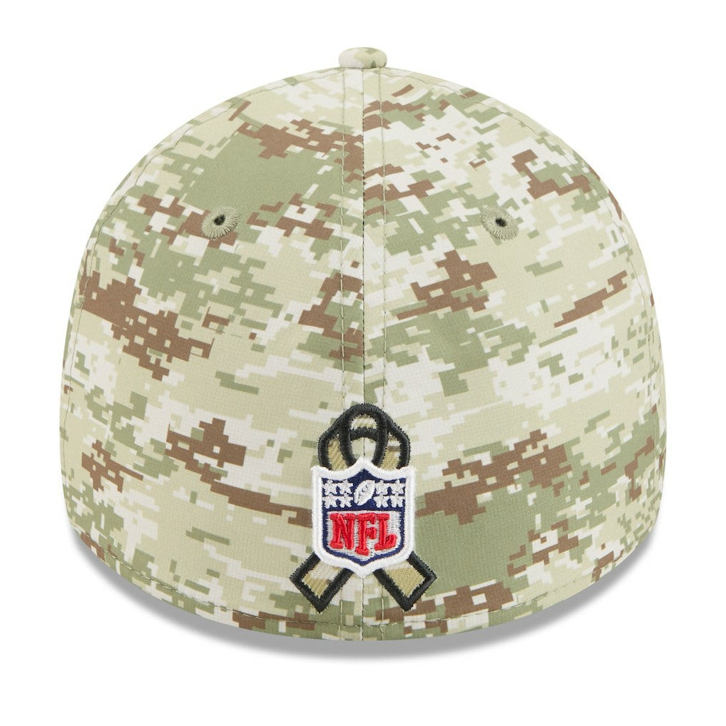 2025 Salute to Service 39THIRTY Flex Hat - Las Vegas Raiders