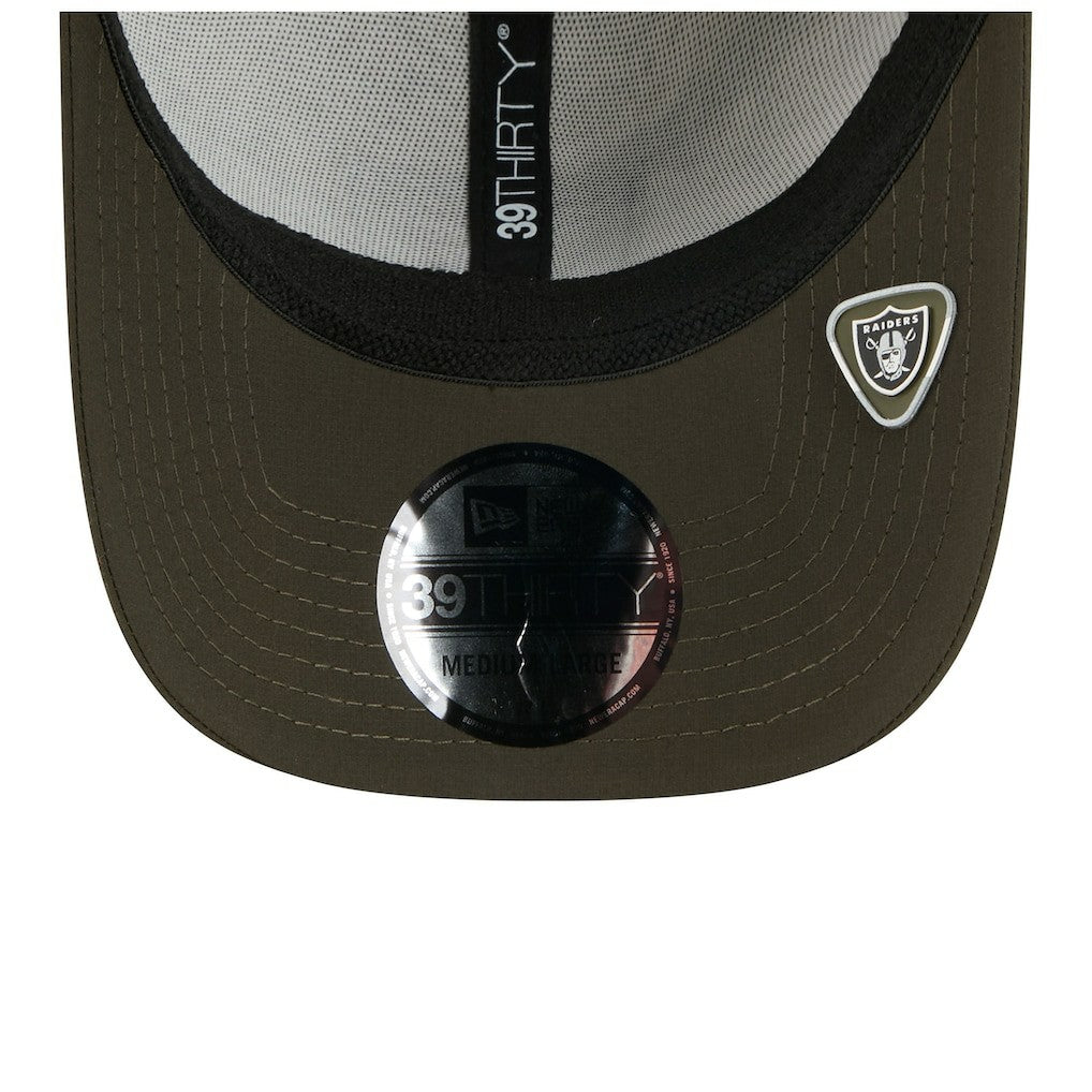 2025 Salute to Service 39THIRTY Flex Hat - Las Vegas Raiders