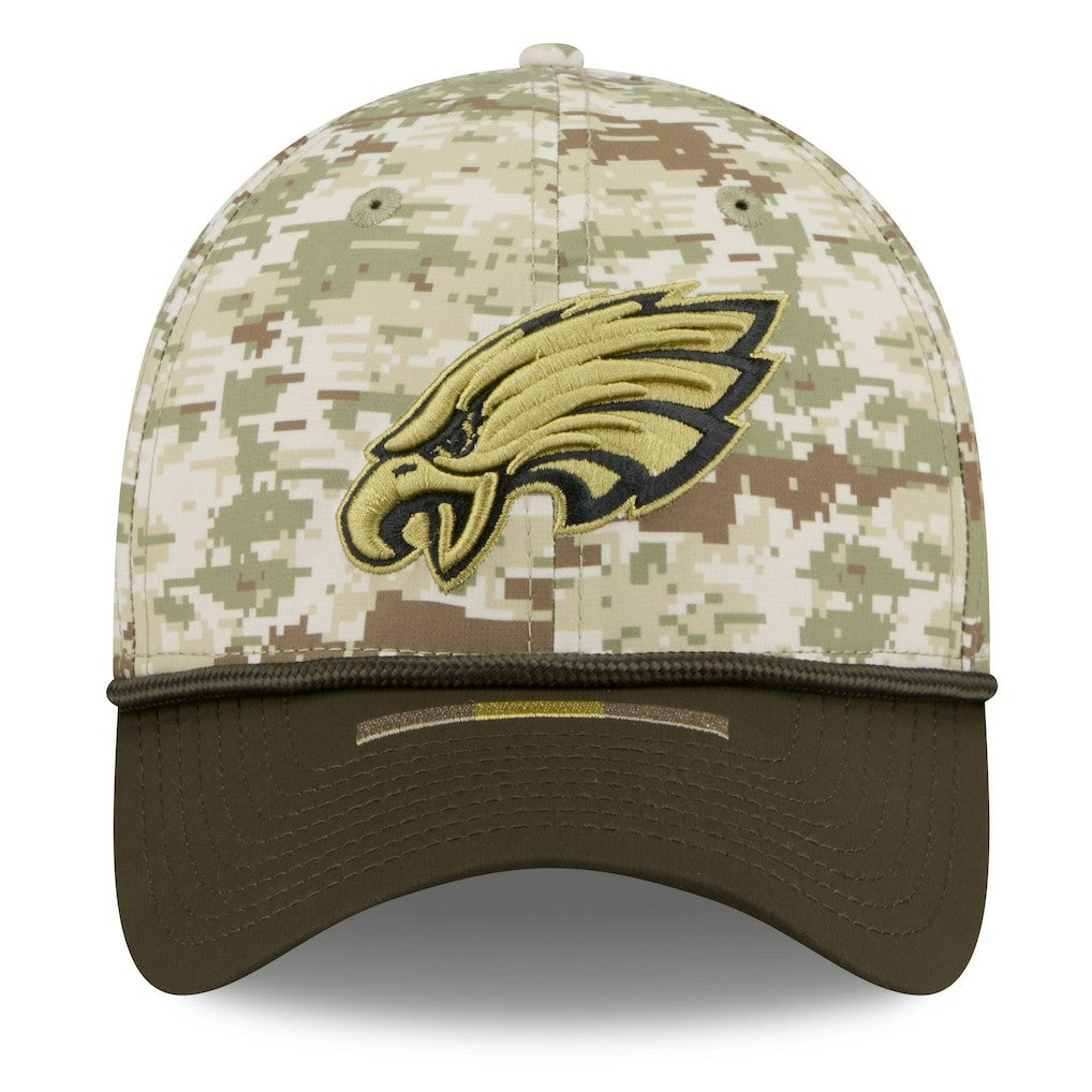 2025 Salute to Service 39THIRTY Flex Hat - Philadelphia Eagles
