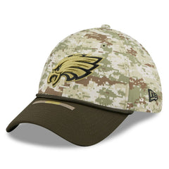 2025 Salute to Service 39THIRTY Flex Hat - Philadelphia Eagles