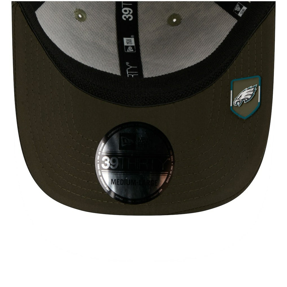 2025 Salute to Service 39THIRTY Flex Hat - Philadelphia Eagles