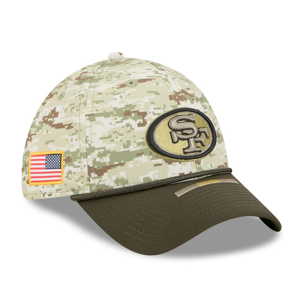 2025 Salute to Service 39THIRTY Flex Hat - San Francisco 49ers