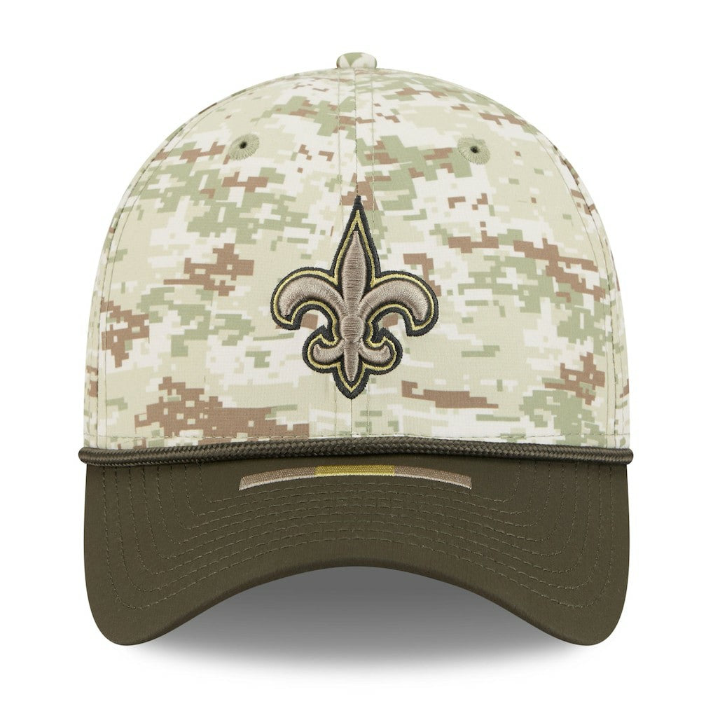 2025 Salute to Service 39THIRTY Flex Hat - New Orleans Saints