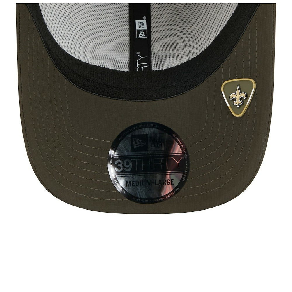 2025 Salute to Service 39THIRTY Flex Hat - New Orleans Saints
