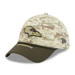 2025 Salute to Service 39THIRTY Flex Hat - Baltimore Ravens