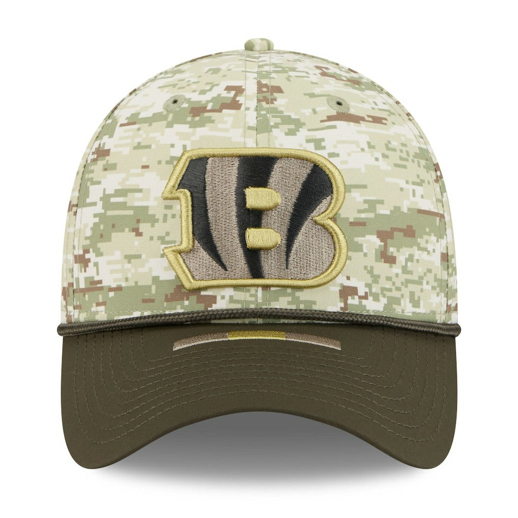 2025 Salute to Service 39THIRTY Flex Hat - Cincinnati Bengals