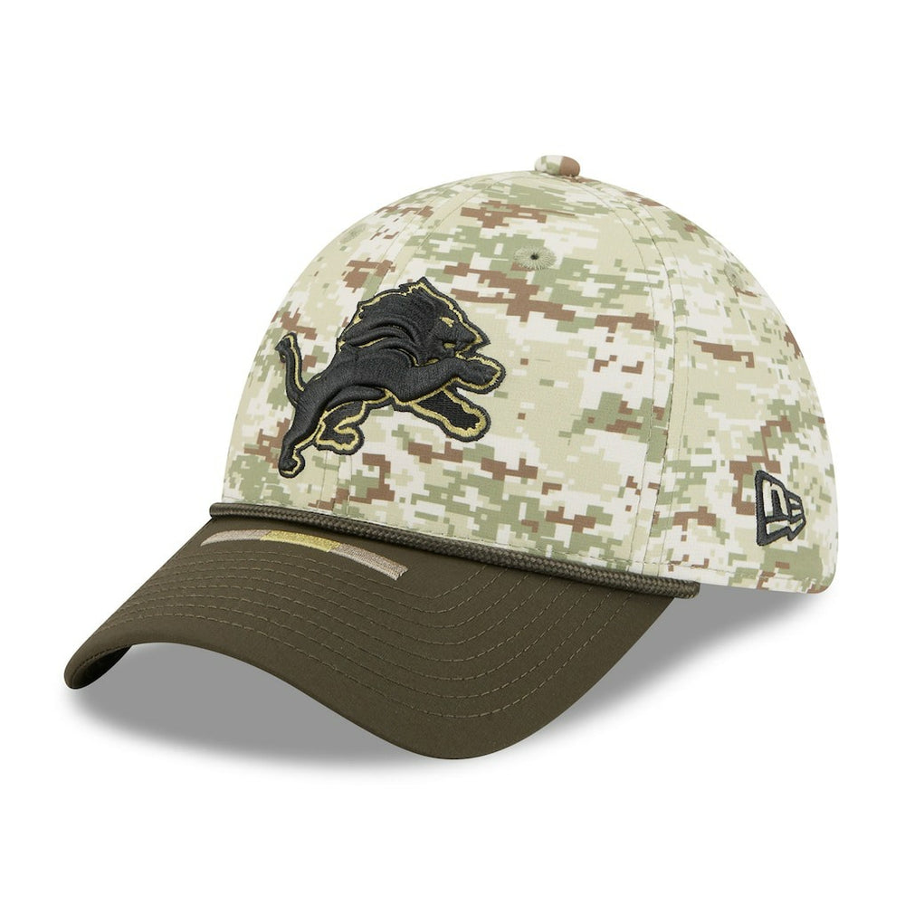 2025 Salute to Service 39THIRTY Flex Hat - Detroit Lions