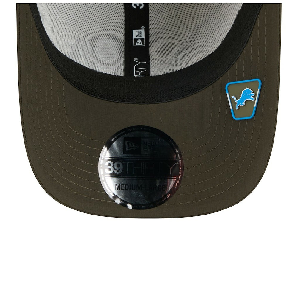 2025 Salute to Service 39THIRTY Flex Hat - Detroit Lions