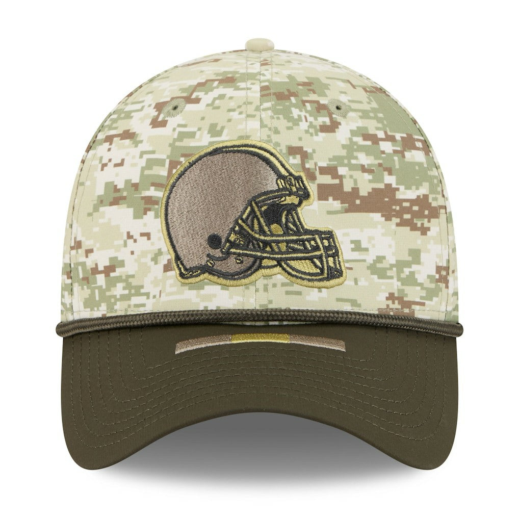 2025 Salute to Service 39THIRTY Flex Hat - Cleveland Browns