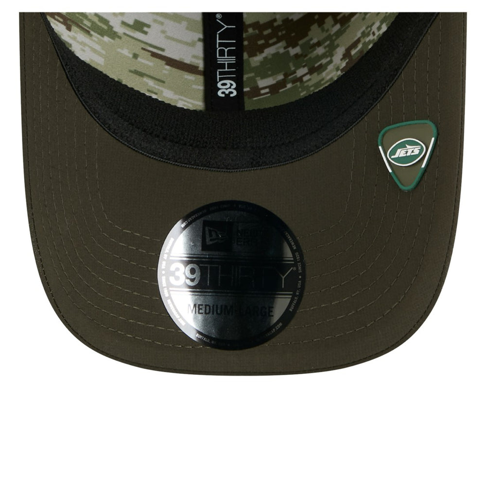 2025 Salute to Service 39THIRTY Flex Hat - New York Jets