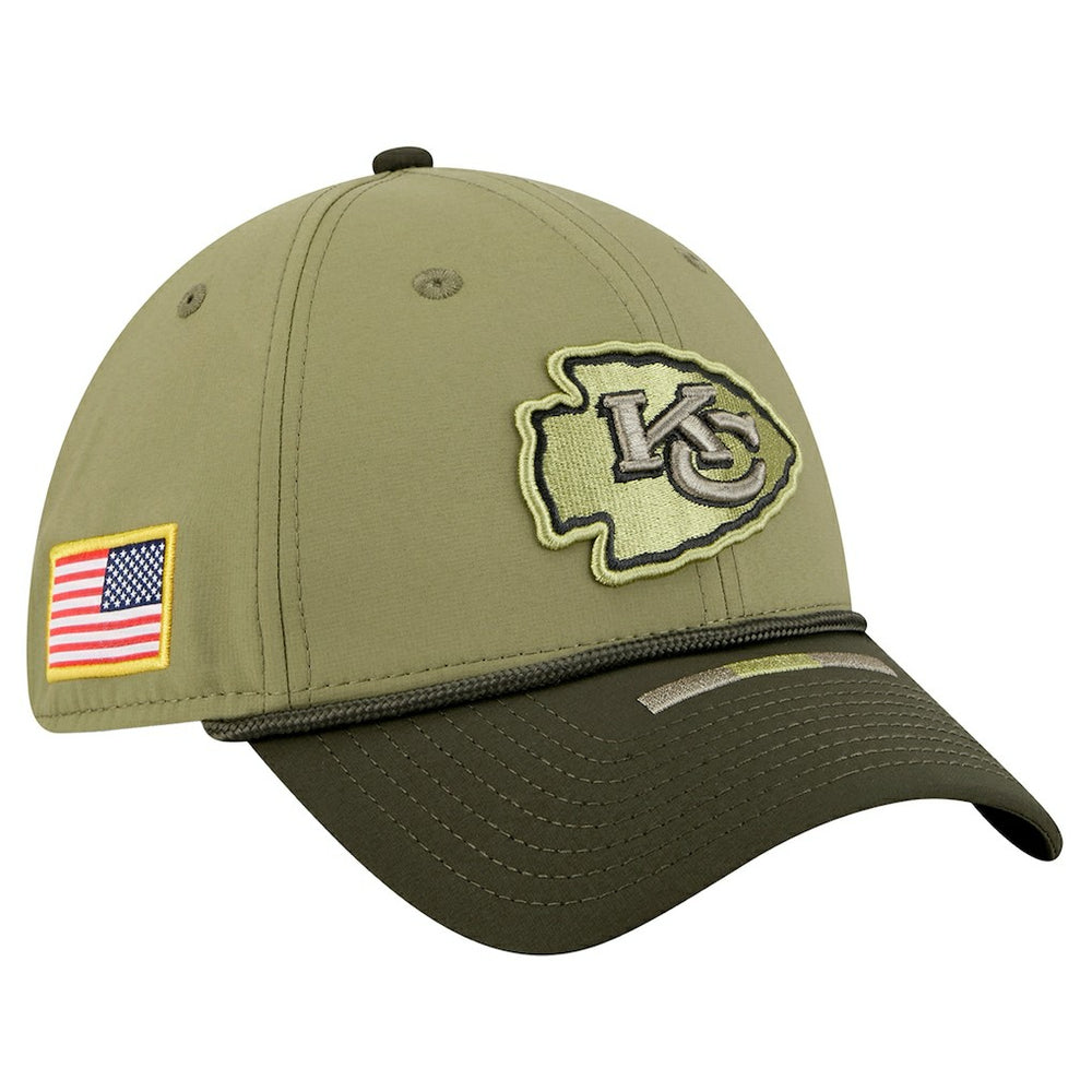 2025 Salute to Service 39THIRTY Flex Hat - Kansas City Chiefs