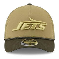 2025 Salute to Service 9FORTY A-Frame M-Crown Adjustable Hat - New York Jets