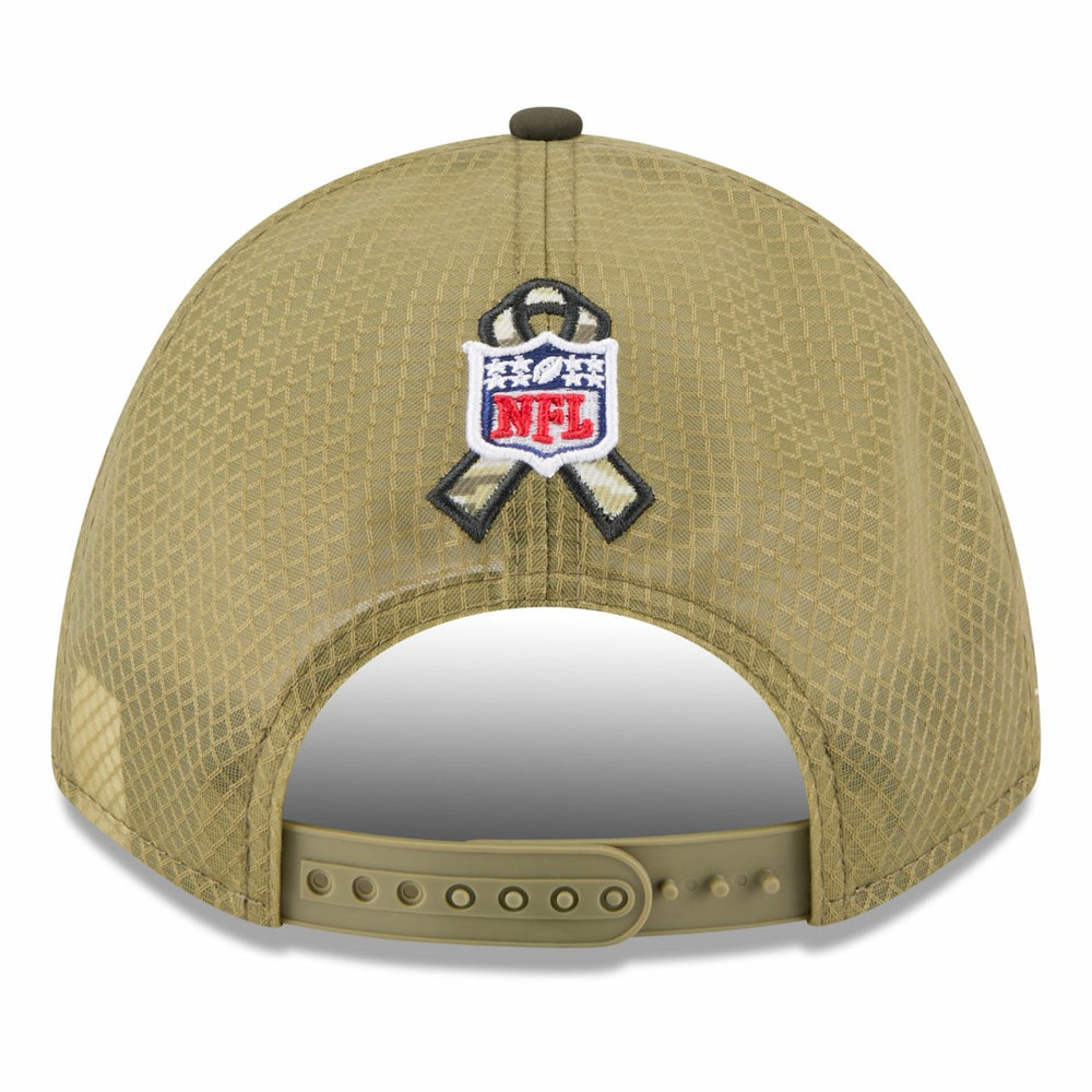 2025 Salute to Service 9FORTY A-Frame M-Crown Adjustable Hat - New York Jets