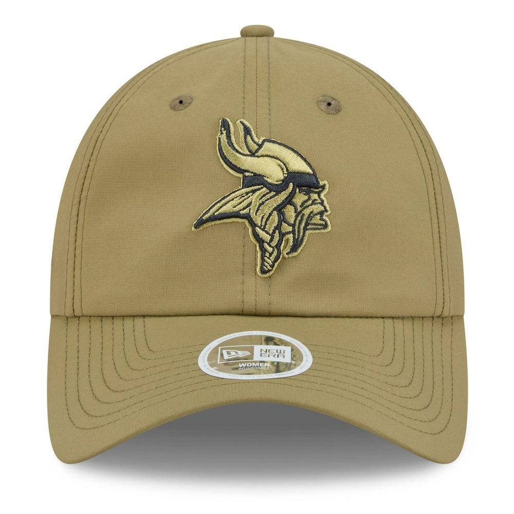 Women's 2025 Salute to Service Pony Tail Adjustable Hat - Minnesota Vikings