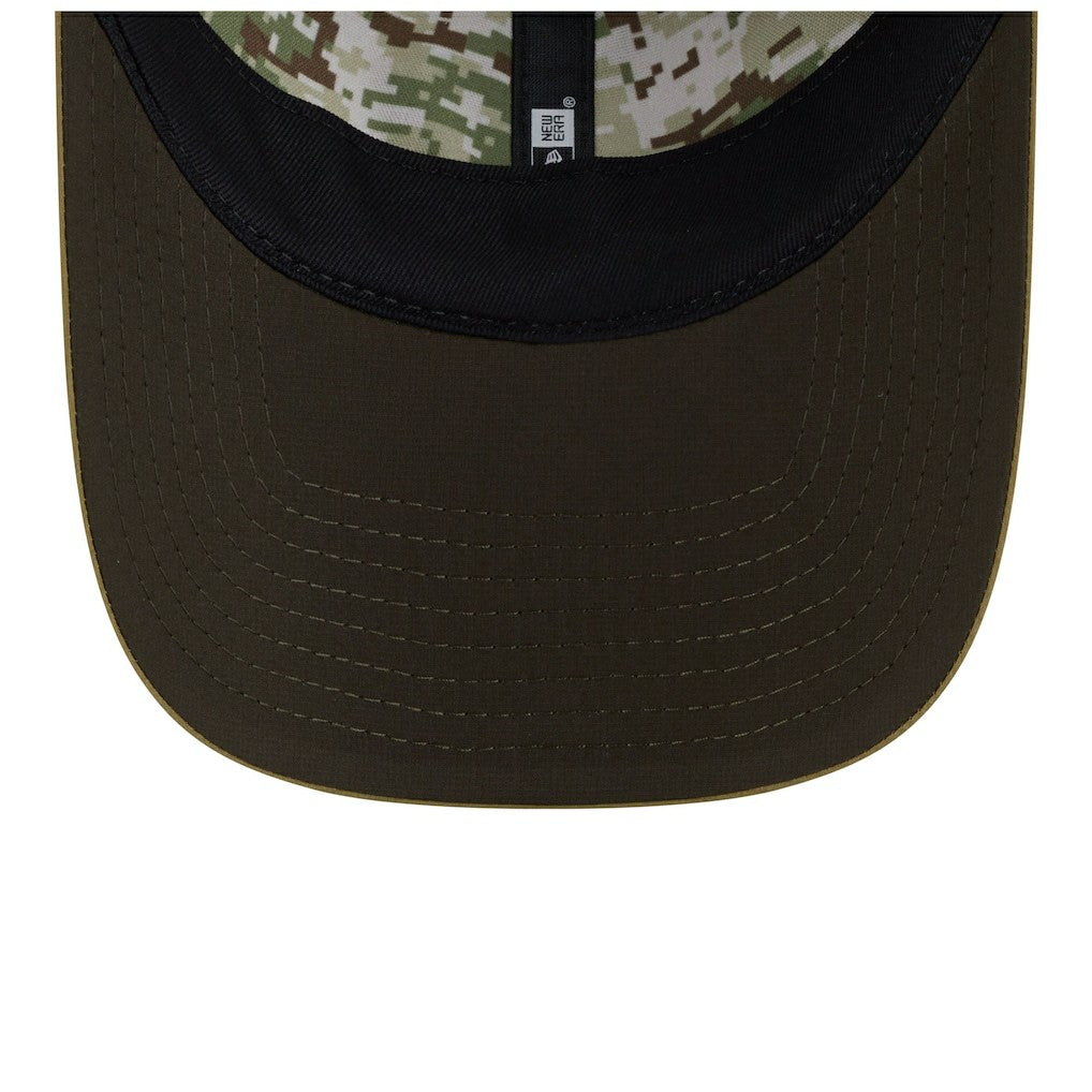 Women's 2025 Salute to Service Pony Tail Adjustable Hat - Minnesota Vikings