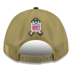 Youth 2025 Salute to Service 9FORTY A-Frame Adjustable Hat - Kansas City Chiefs