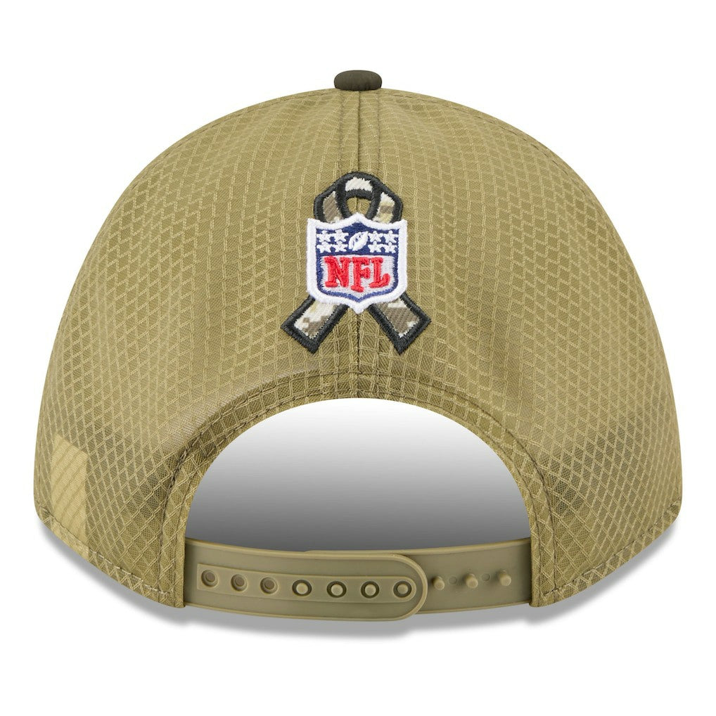 Youth 2025 Salute to Service 9FORTY A-Frame Adjustable Hat - Cincinnati Bengals