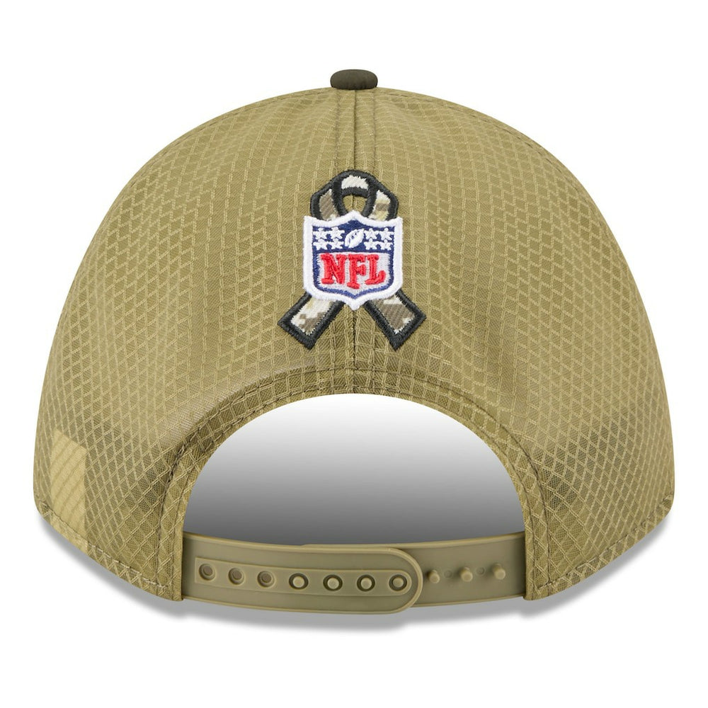 Youth 2025 Salute to Service 9FORTY A-Frame Adjustable Hat - Cincinnati Bengals
