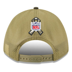 Youth 2025 Salute to Service 9FORTY A-Frame Adjustable Hat - Cincinnati Bengals