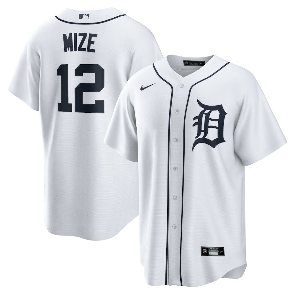 MLB Casey Mize Detroit Tigers Nike Home Replica Jersey