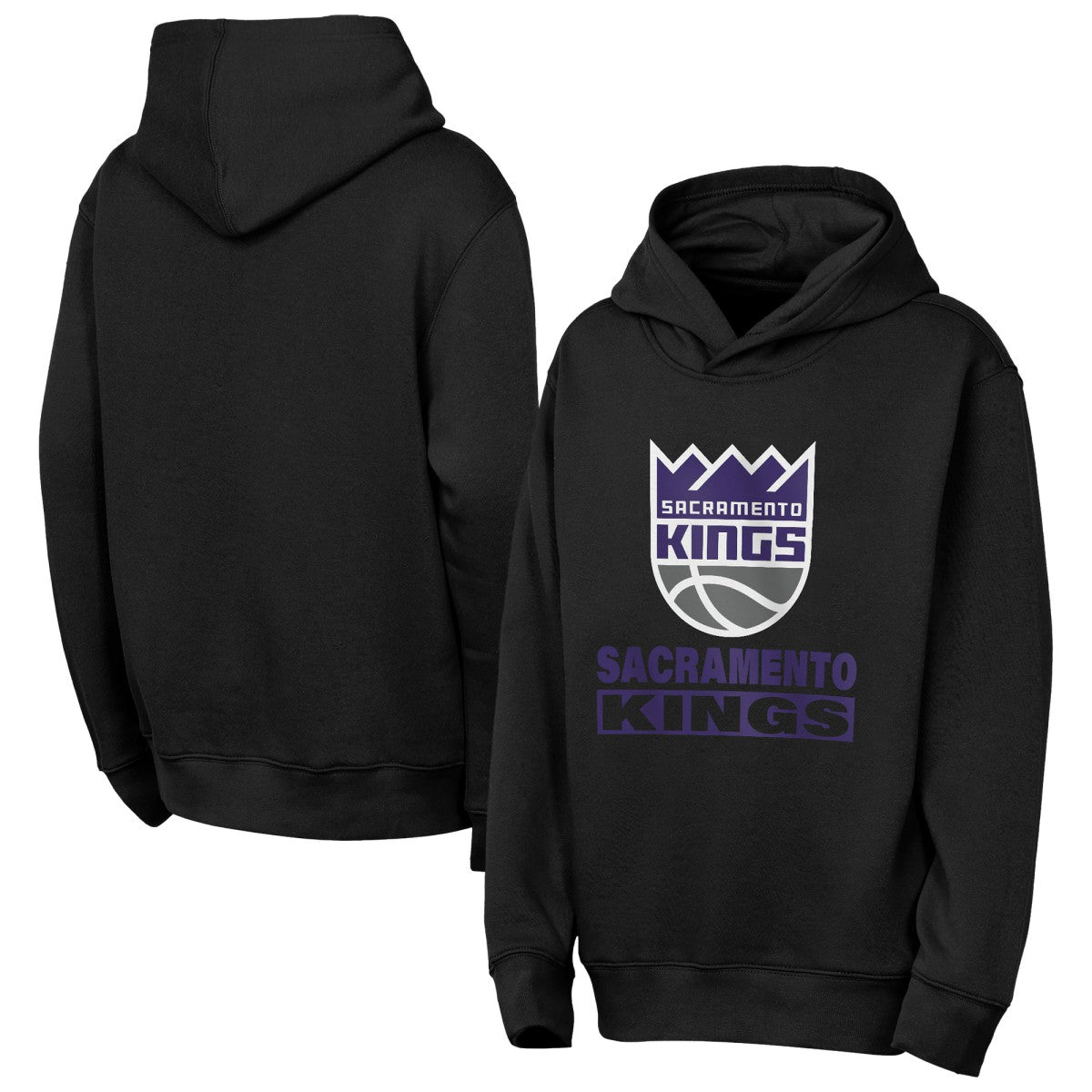 NBA Sacramento Kings Outerstuff Youth Back To The Basics Hoodie