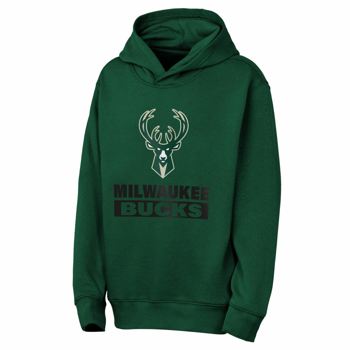 NBA Milwaukee Bucks Outerstuff Youth Back To The Basics Hoodie