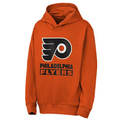 NHL Classic Orange Philadelphia Flyers Outerstuff Youth Back to Basics Hoodie