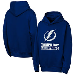 NHL Blue Tampa Bay Lightning Outerstuff Youth Back to Basics Hoodie