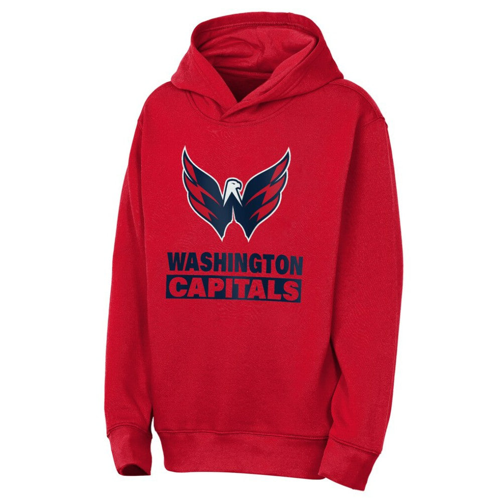 NHL Red Washington Capitals Outerstuff Youth Back to Basics Hoodie
