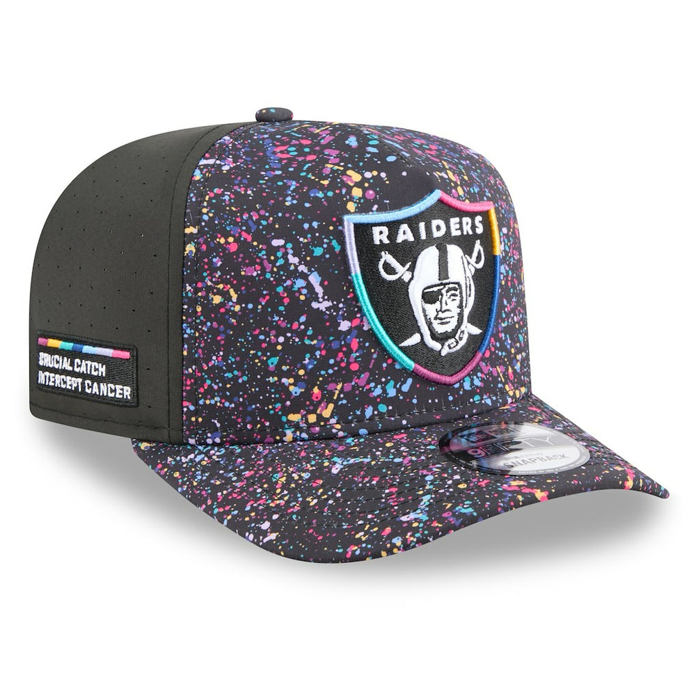 2025 NFL Crucial Catch A-Frame 9FIFTY Snapback Hat - Las Vegas Raiders