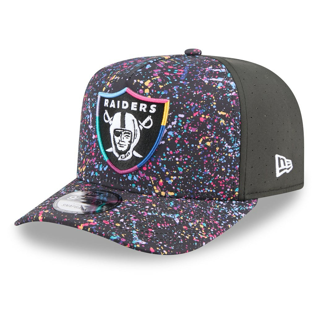 2025 NFL Crucial Catch A-Frame 9FIFTY Snapback Hat - Las Vegas Raiders