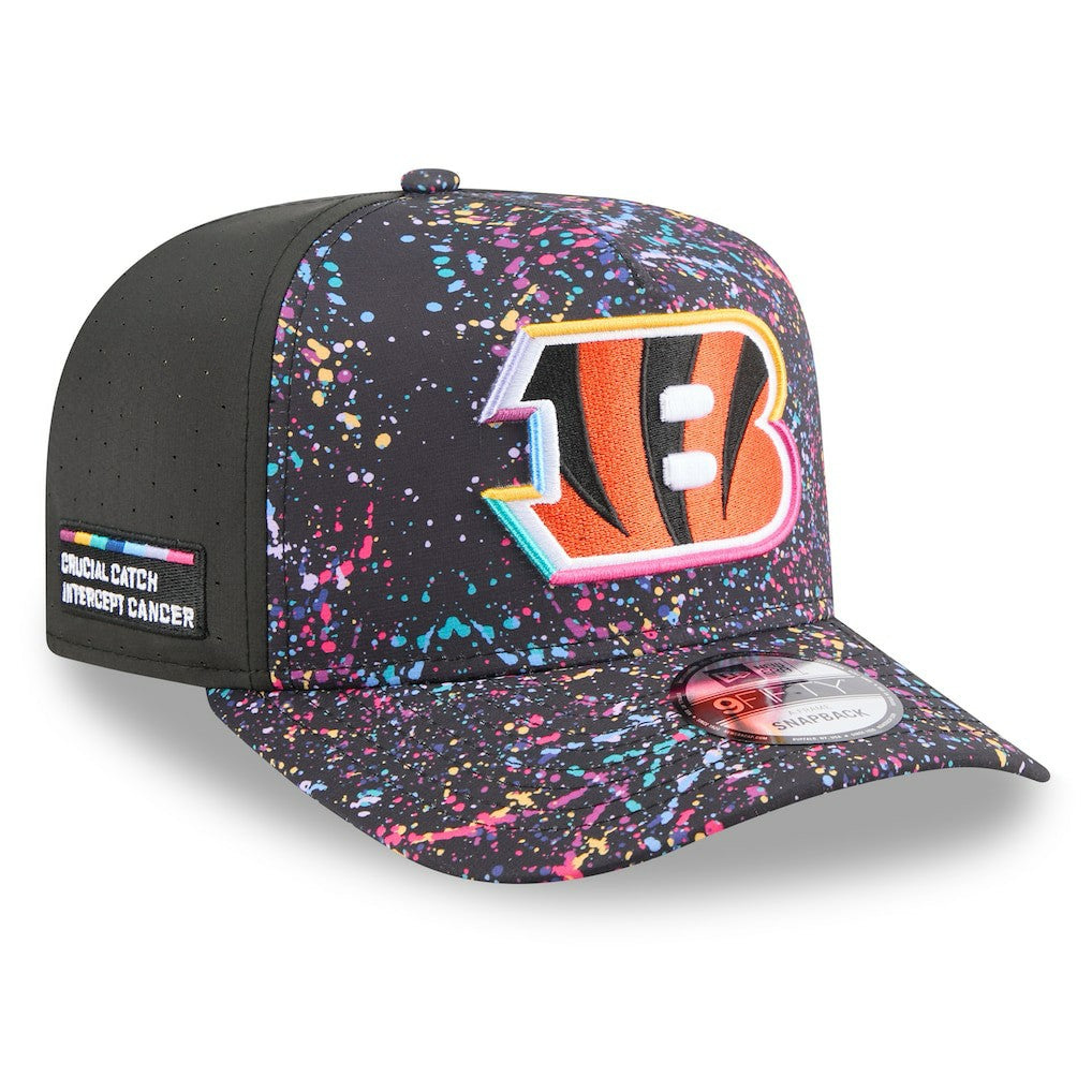 2025 NFL Crucial Catch A-Frame 9FIFTY Snapback Hat - Cincinnati Bengals