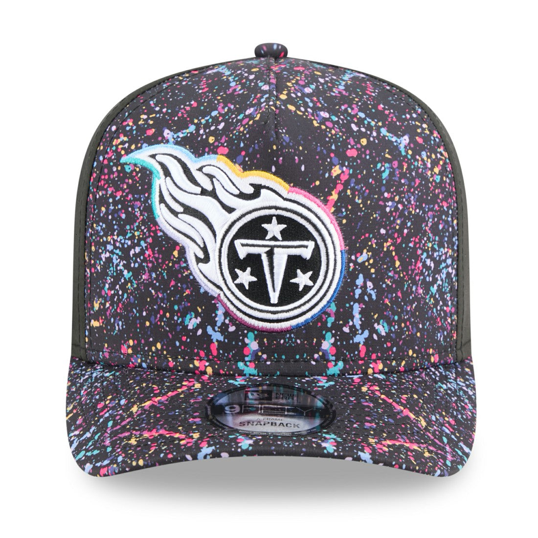 2025 NFL Crucial Catch A-Frame 9FIFTY Snapback Hat - Tennessee Titans