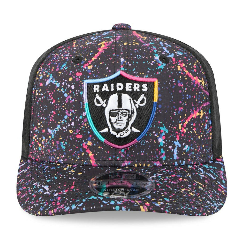 2025 NFL Crucial Catch 9SEVENTY Adjustable Hat - Las Vegas Raiders