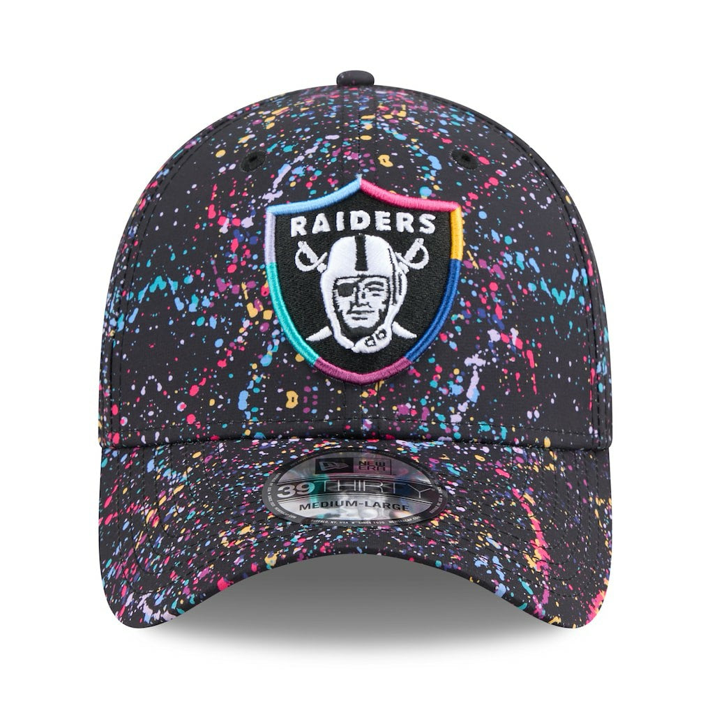 2025 NFL Crucial Catch 39THIRTY Flex Hat - Las Vegas Raiders