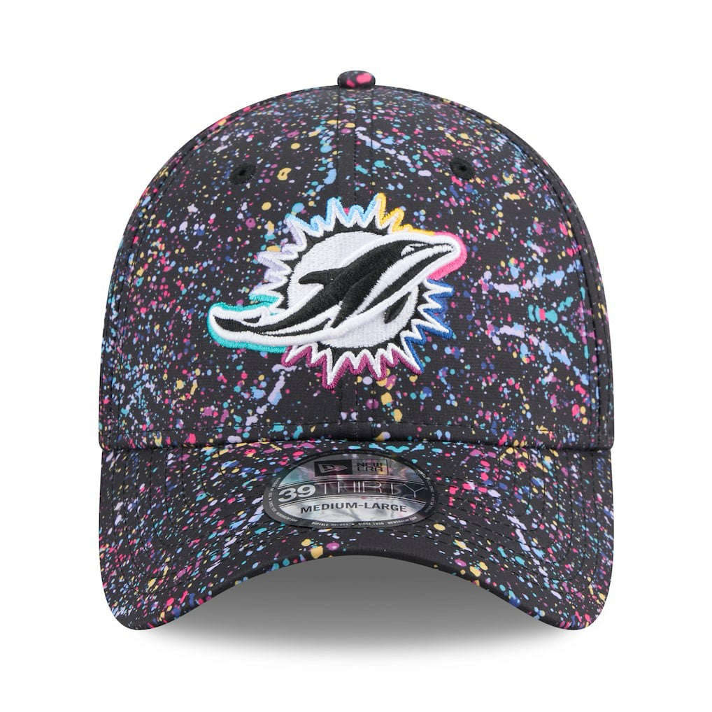 2025 NFL Crucial Catch 39THIRTY Flex Hat - Miami Dolphins