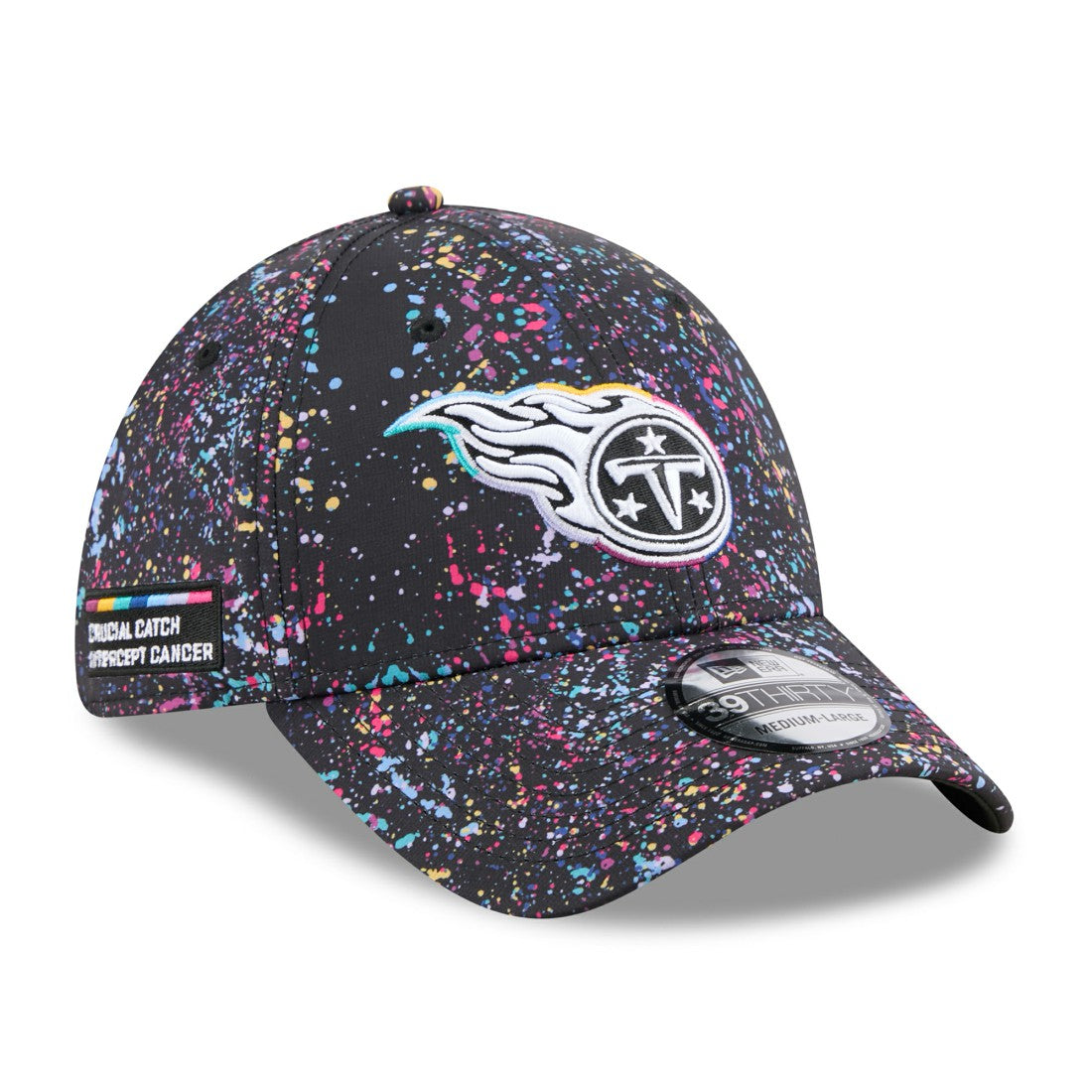 2025 NFL Crucial Catch 39THIRTY Flex Hat - Tennessee Titans