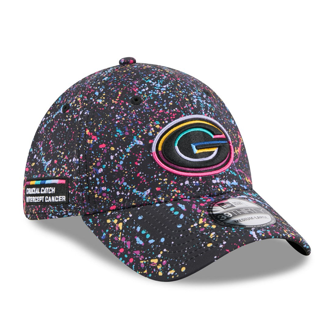 2025 NFL Crucial Catch 39THIRTY Flex Hat - Green Bay Packers