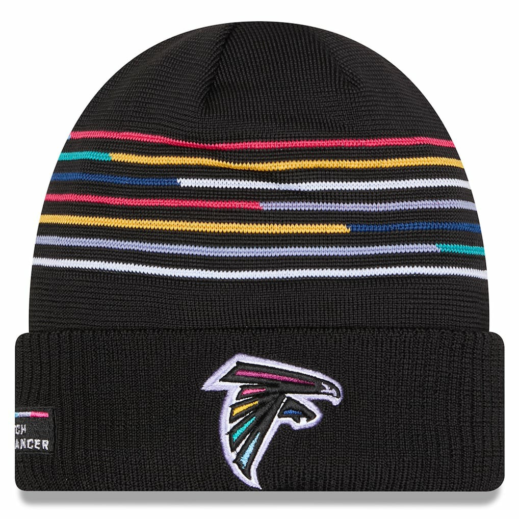 2025 NFL Crucial Catch Cuffed Knit Hat - Atlanta Falcons
