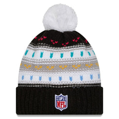 Women's 2025 NFL Crucial Catch Cuffed Knit Hat with Pom - Arizona Cardinals