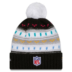 Women's 2025 NFL Crucial Catch Cuffed Knit Hat with Pom - Cleveland Browns