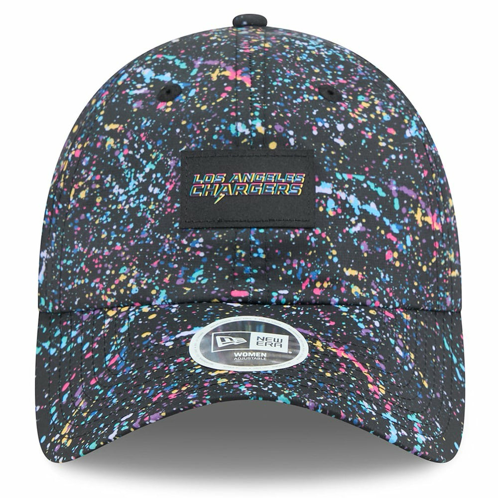 Women's 2025 NFL Crucial Catch Pony Tail Adjustable Hat - Los Angeles Chargers