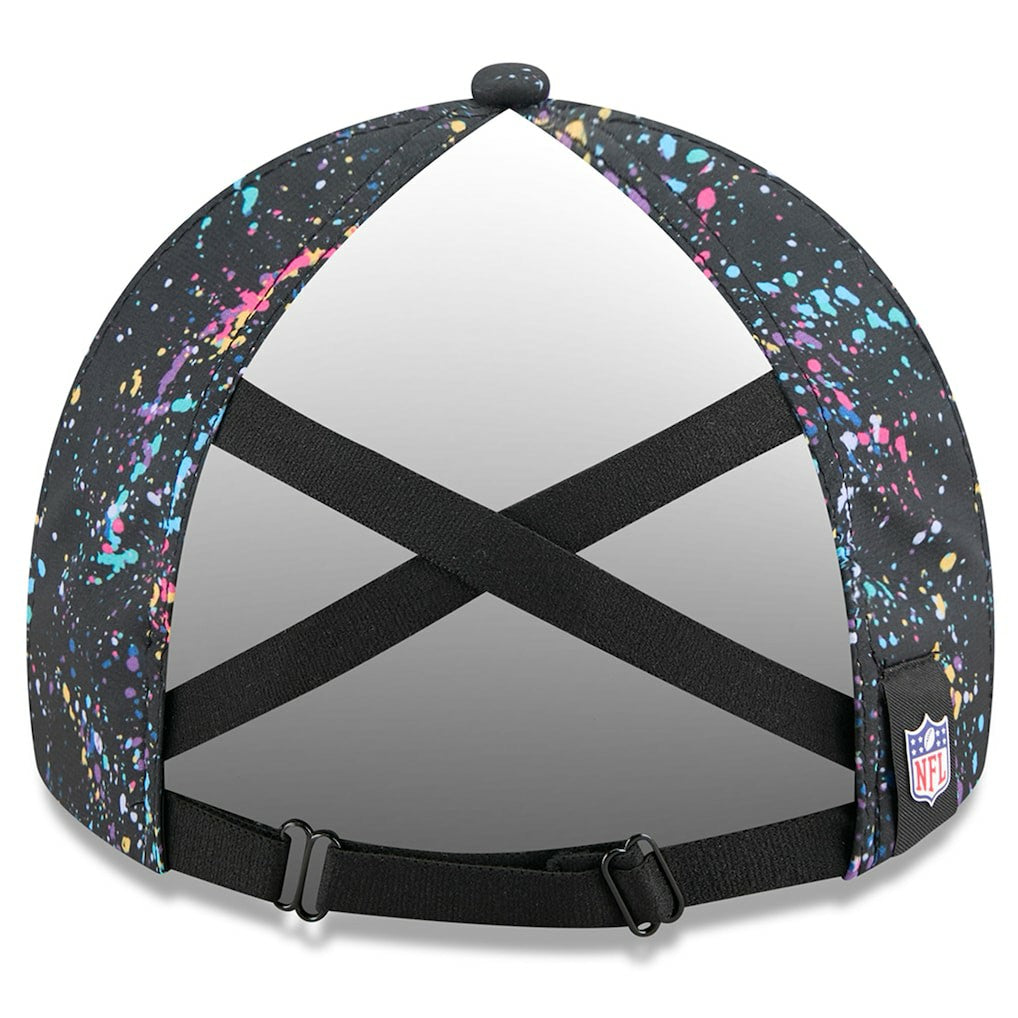 Women's 2025 NFL Crucial Catch Pony Tail Adjustable Hat - Los Angeles Chargers