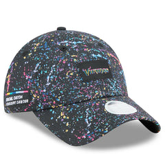 Women's 2025 NFL Crucial Catch Pony Tail Adjustable Hat - Minnesota Vikings