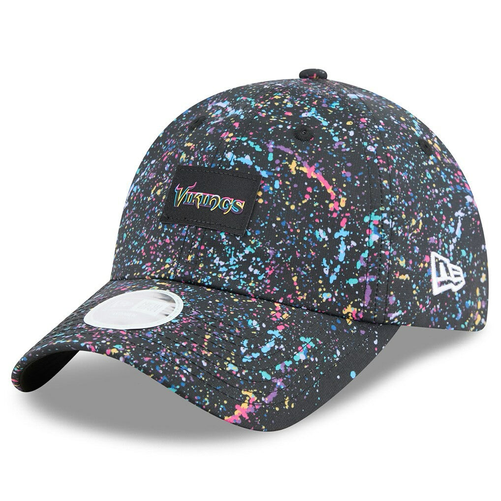 Women's 2025 NFL Crucial Catch Pony Tail Adjustable Hat - Minnesota Vikings