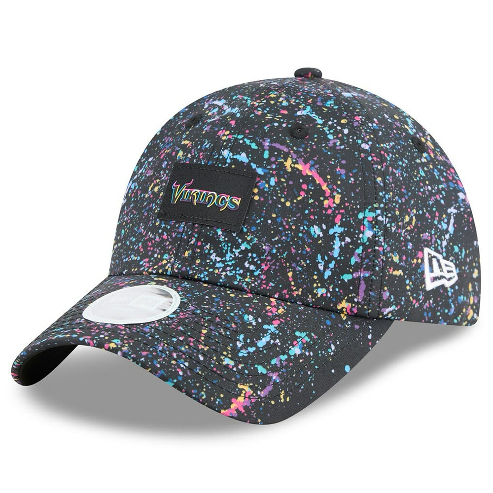 Women's 2025 NFL Crucial Catch Pony Tail Adjustable Hat - Minnesota Vikings