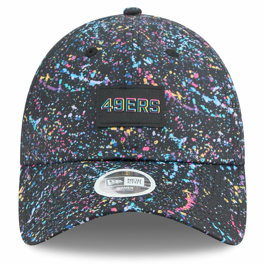 Women's 2025 NFL Crucial Catch Pony Tail Adjustable Hat - San Francisco 49ers