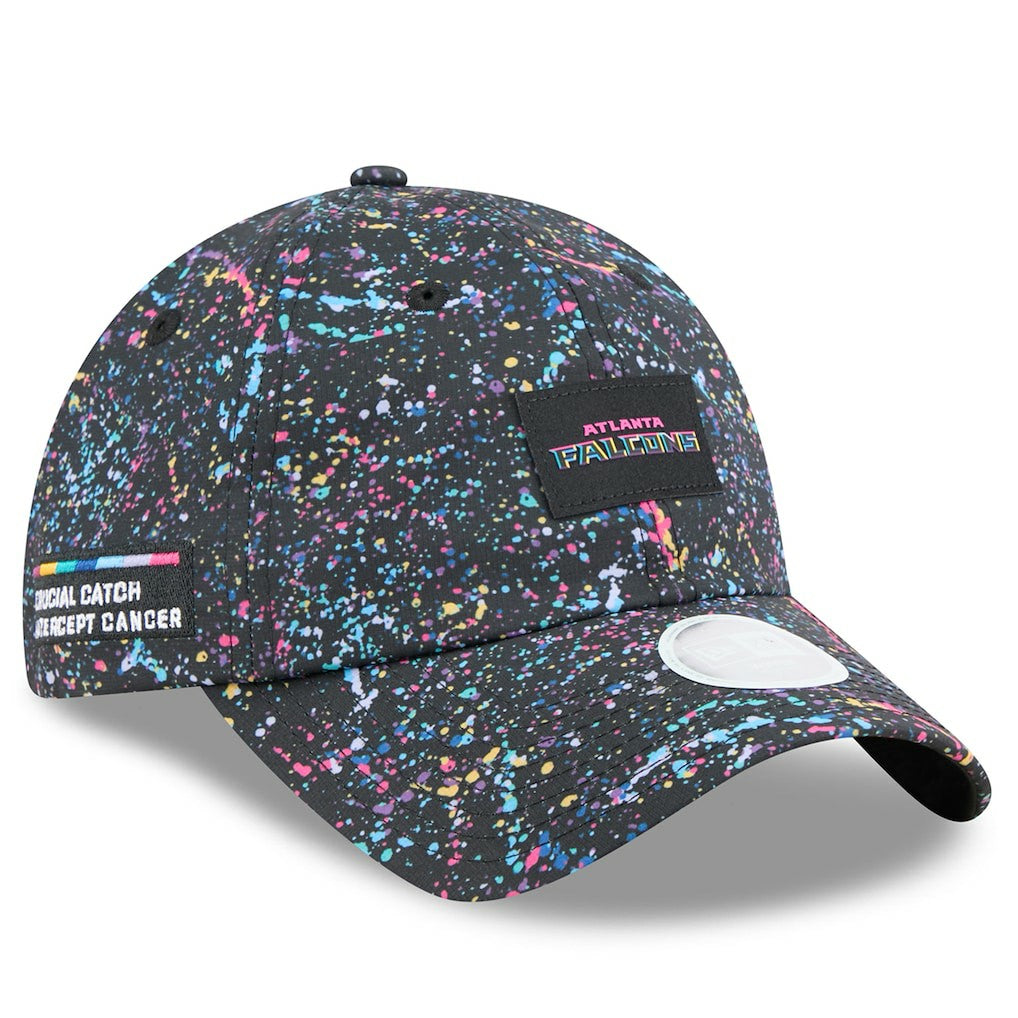 Women's 2025 NFL Crucial Catch Pony Tail Adjustable Hat - Atlanta Falcons